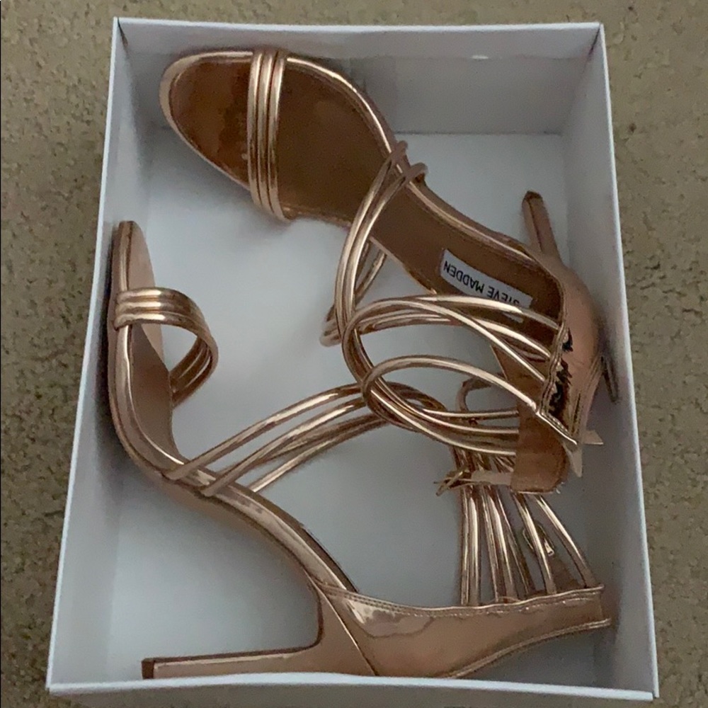 Steve Madden Rose Gold Heels